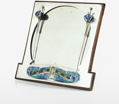 Sample artwork by Archibald Knox (1864 - 1933), known for art nouveau designs, metal artwork, teaching, landscape painting - View similar artists and auction records