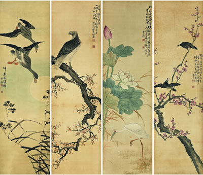Birds & Flowers (4)