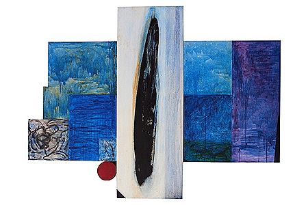 Blue Landscape with Gilles, 1991