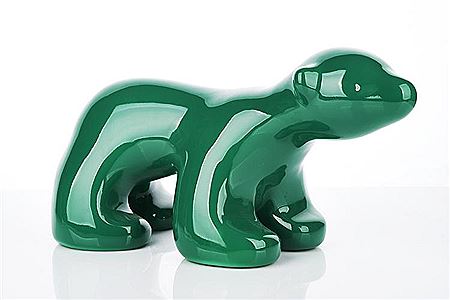 My Beautiful Polar Bear, Green, 2017