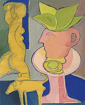 Bodegon con cabeza by Alberto Cavazos - Auction record, sale price, and art valuation. Compare with similar artists and explore comparable artworks.
