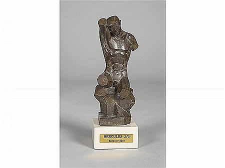 Hércules by Antonio Ballester - Auction record, sale price, and art valuation. Compare with similar artists and explore comparable artworks.