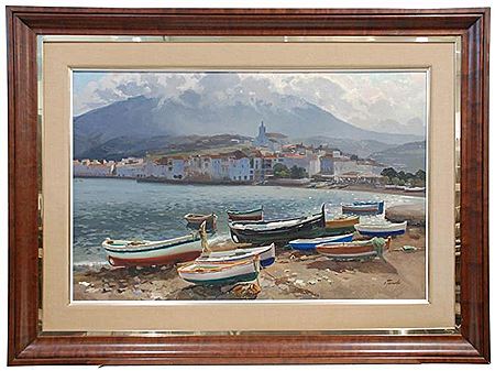 "Cadaqués" by Ezequiel Torroella - Auction record, sale price, and art valuation. Compare with similar artists and explore comparable artworks.