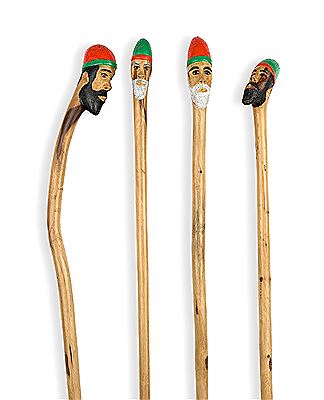 African Walking Sticks, four