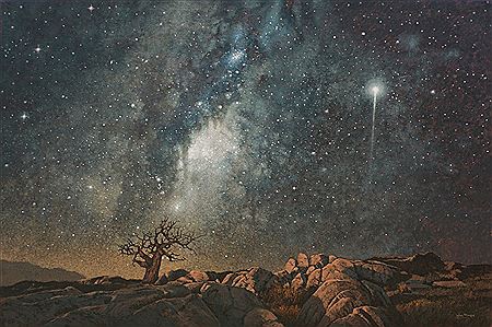 Sample artwork by John Meyer (Born 1942), known for landscape, figure, portrait painting - View similar artists and auction records