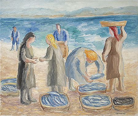 "Cogiendo pescado". 1966