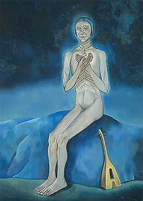 "Músico celestial". 1975