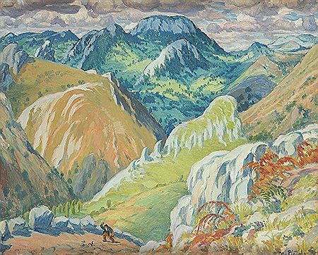 Sample artwork by Nicanor Pinole Y Rodriguez (1877 - 1978), known for realism, oil painting, watercolor - View similar artists and auction records