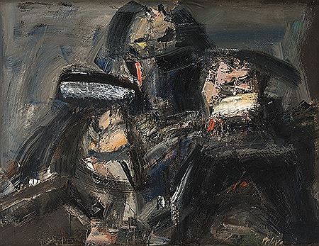 "Dans une rue secrête". 1964