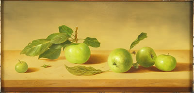 Green Apples by Patrick Farrell - Auction record, sale price, and art valuation. Compare with similar artists and explore comparable artworks.