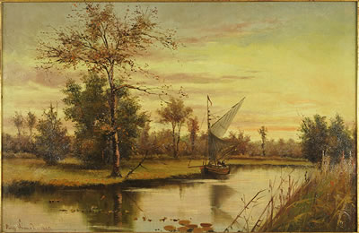 Near Cattisham - Autumn Evening