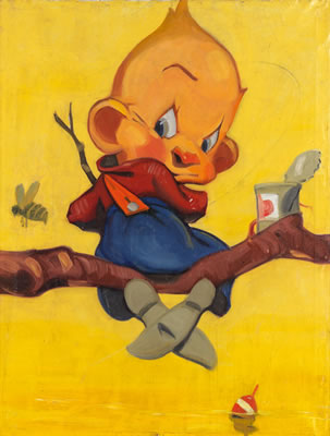 The Boy and the Bee. by Vernon Grant - Auction record, sale price, and art valuation. Compare with similar artists and explore comparable artworks.