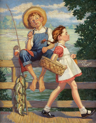 "Jimmie Loves Mary."