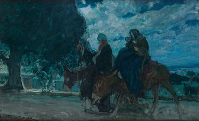 Flight into Egypt.