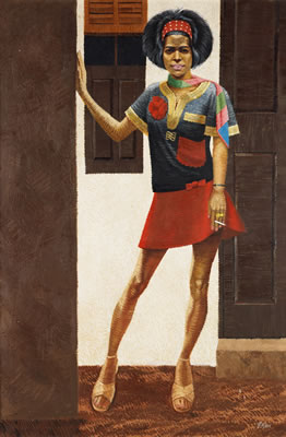 Street Girl. by Columbus Knox - Auction record, sale price, and art valuation. Compare with similar artists and explore comparable artworks.