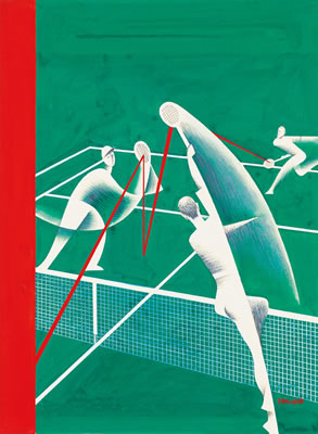 Tennis AND Newlyweds. (2)