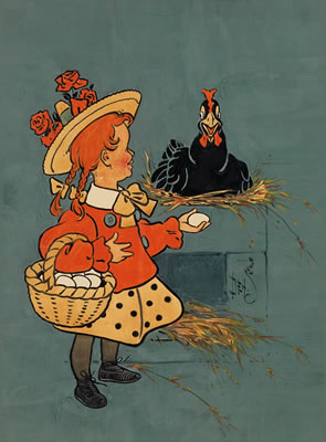 "Higglepy, Piggleby, My Black Hen."