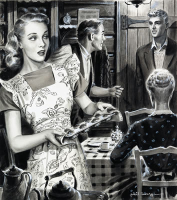 Unexpected Dinner Guest AND Memories of Mother (2)