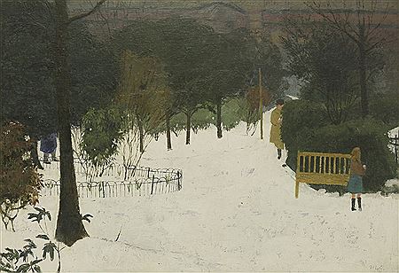 'WINTER IN THURLOE SQUARE'
