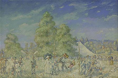 A COUNTRY FAIR by Franklin White - Auction record, sale price, and art valuation. Compare with similar artists and explore comparable artworks.