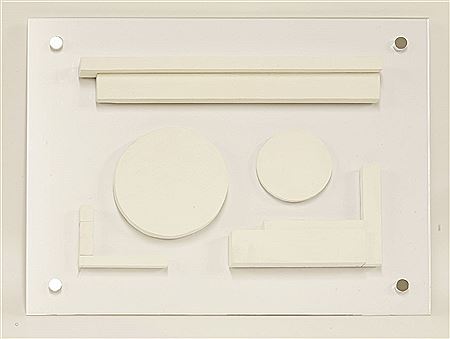 'WHITE RELIEF - AFTER BEN NICHOLSON'
