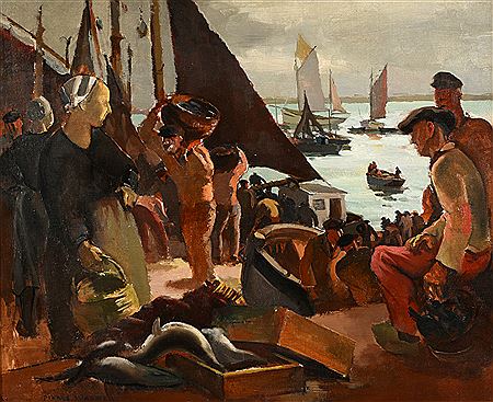 "Le déchargement du poisson"