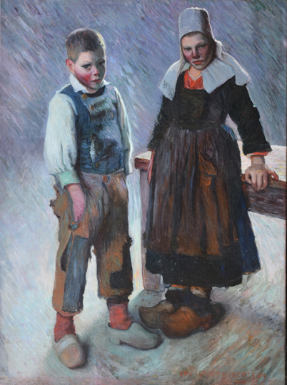 Sample artwork by Eric Forbes-Robertson (1865 - 1935), known for figure and landscape painting - View similar artists and auction records