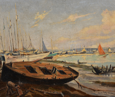 Sample artwork by Jean Le Neuthiec (Born 1911), known for painting - View similar artists and auction records