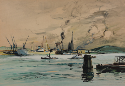 Le port by Maurice Melissent - Auction record, sale price, and art valuation. Compare with similar artists and explore comparable artworks.