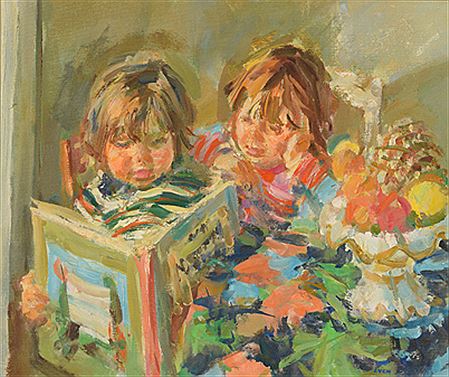 Anne Sophie and Valerie by Jean Even - Auction record, sale price, and art valuation. Compare with similar artists and explore comparable artworks.