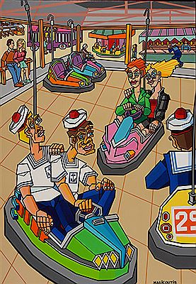 "All aboard" by Manoussos Malicoutis - Auction record, sale price, and art valuation. Compare with similar artists and explore comparable artworks.