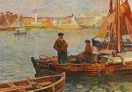 "Scène de port"