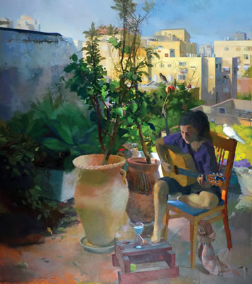 Sample artwork by Sigal Tsabari (Born 1966), known for paintings - View similar artists and auction records
