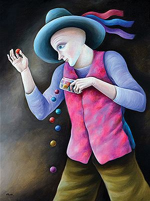 Sample artwork by Paul Kor (1926 - 2007), known for paintings - View similar artists and auction records