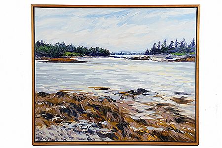 "Evening Light, Deer Isle"