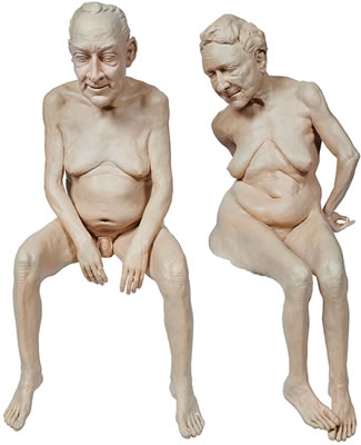 Old Man and Old Woman, 2002 by Dirk Staschke - Auction record, sale price, and art valuation. Compare with similar artists and explore comparable artworks.