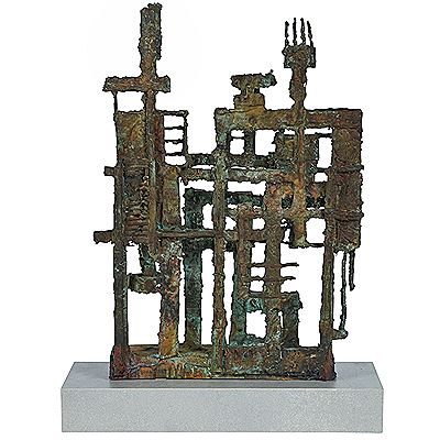 Brutalist sculpture