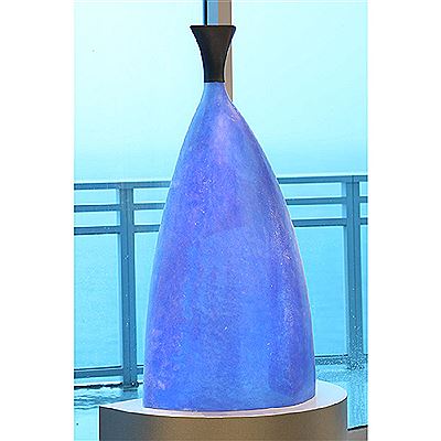 Blue Flask sculpture, 2004