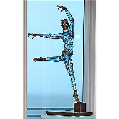 Blue Ballerina sculpture, 2004