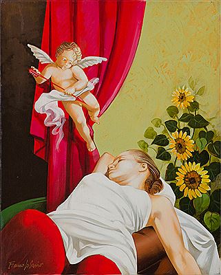"Il sogno" by Franco Cascio - Auction record, sale price, and art valuation. Compare with similar artists and explore comparable artworks.