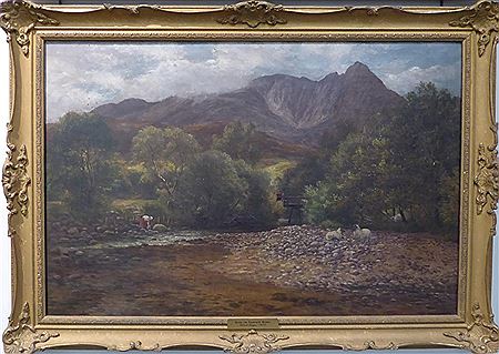 VIEW OF SANNOX BURN, LOOKING WEST FROM GLEN SANNOX, ARRAN by Ward Heys - Auction record, sale price, and art valuation. Compare with similar artists and explore comparable artworks.