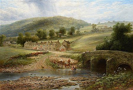 ''Grindleford Bridge, Derbyshire''