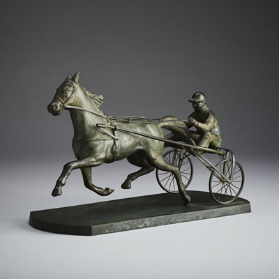 Skulptur, travekipage by Jonas Froding - Auction record, sale price, and art valuation. Compare with similar artists and explore comparable artworks.