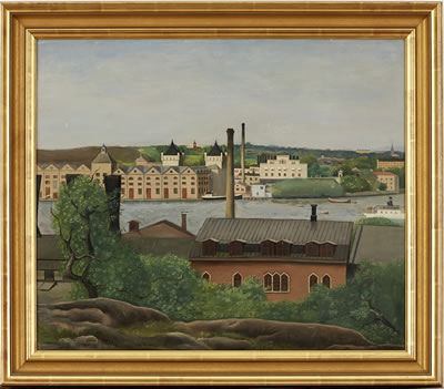 "Reimersholme från Liljeholmen"