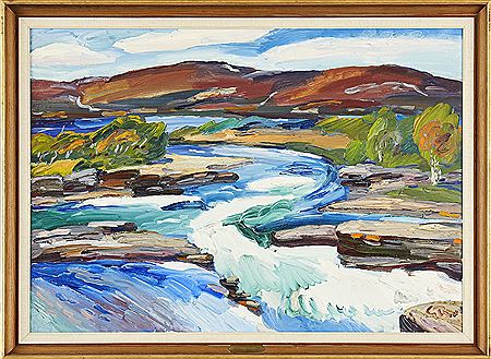 "Abiskojokks utlopp i Torneträsk, Lappland." by Goran Brunius - Auction record, sale price, and art valuation. Compare with similar artists and explore comparable artworks.