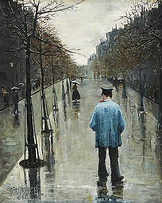 Streetscene, Paris - Boulevard des Batignolles