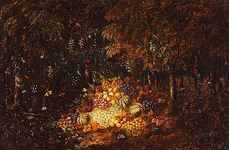 STILL LIFE WITH FRUITS AND FLOWERS