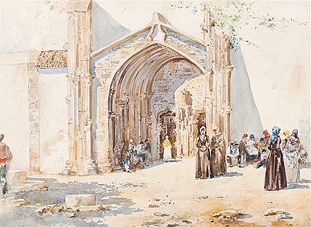 Sample artwork by Ricardo Hogan (1843 - 1890), known for painting - View similar artists and auction records