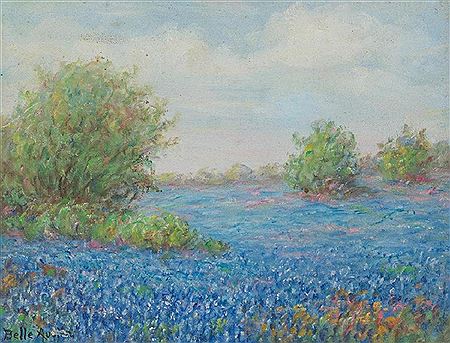 Sample artwork by Martha Elizabeth (Belle) Austin (1880 - 1980), known for regional landscape, still-life and portrait painting, ceramics, teaching - View similar artists and auction records