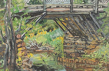 San Antonio Bridge by Lola Vivian Pace Mueller - Auction record, sale price, and art valuation. Compare with similar artists and explore comparable artworks.